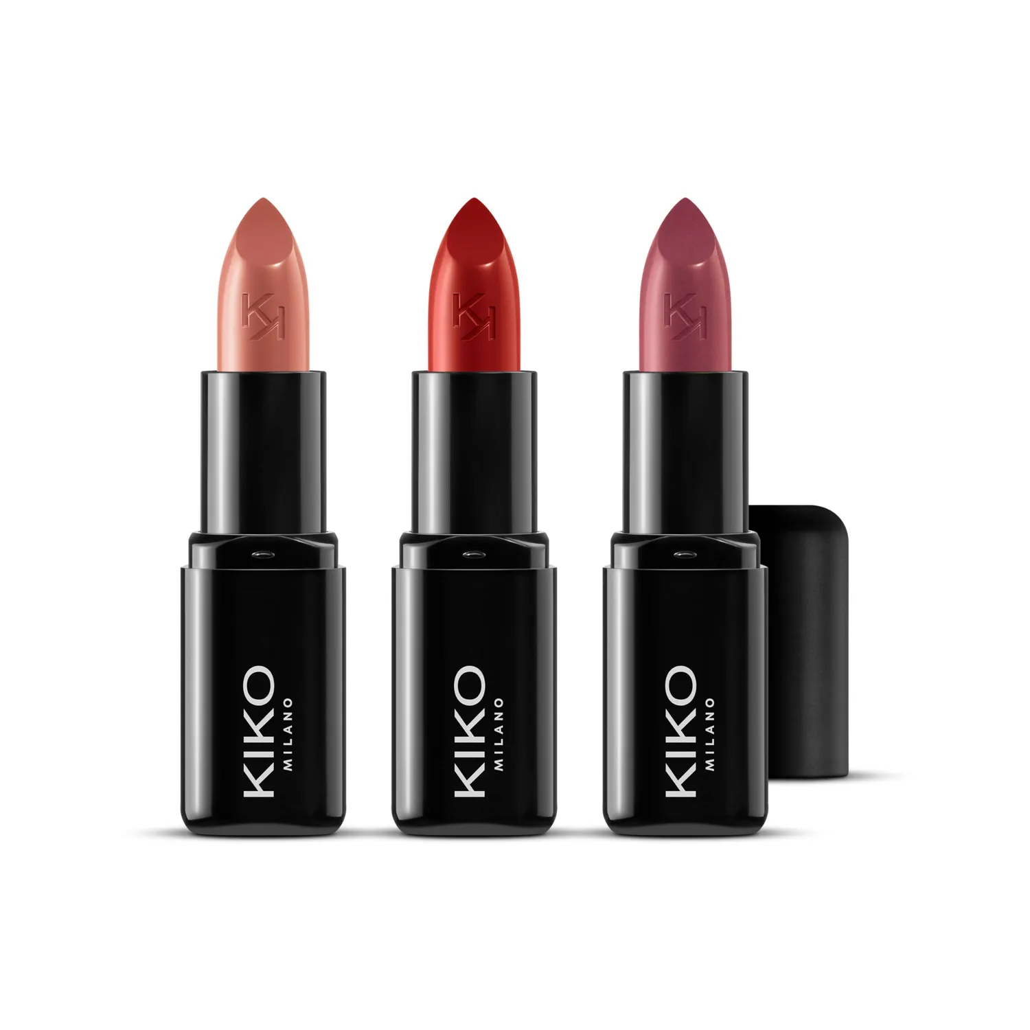 KIKO Smart Fusion Lip Set 02 kit 3 rossetti luminosi 404 416 429