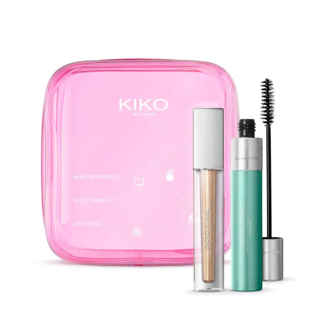 KIKO Milano Energy Shake Kit Mascara + Ombretto Liquido 01