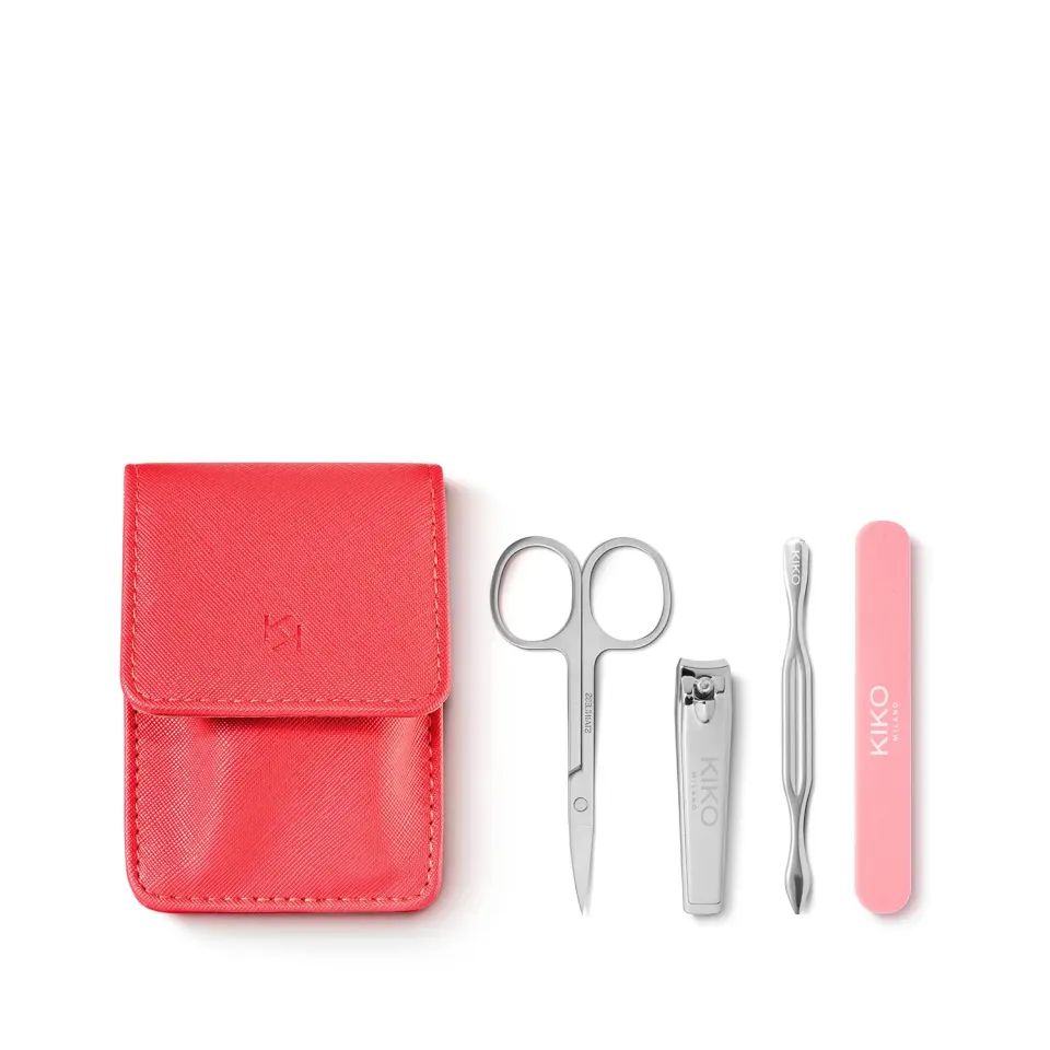 KIKO Smart Manicure Kit unghie 4 pezzi con pochette