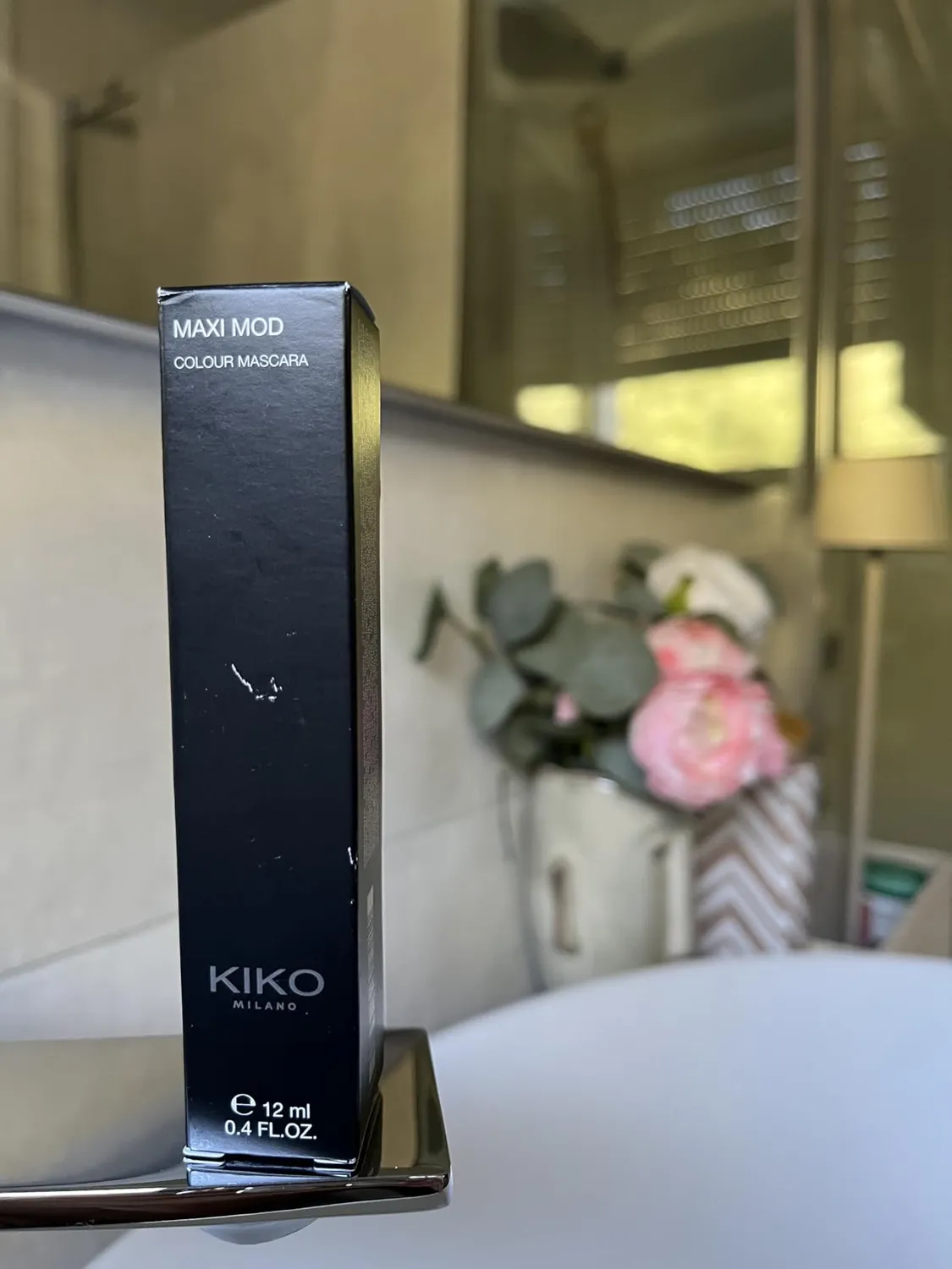 KIKO Milano Maxi Mod Colour 01 Electric Blue mascara volume 10 h