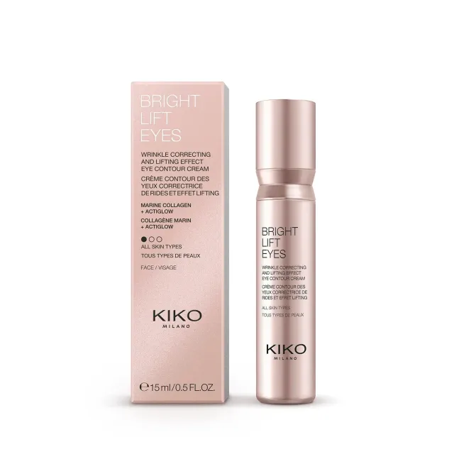 KIKO Bright Lift Eyes contorno occhi lifting collagene marino