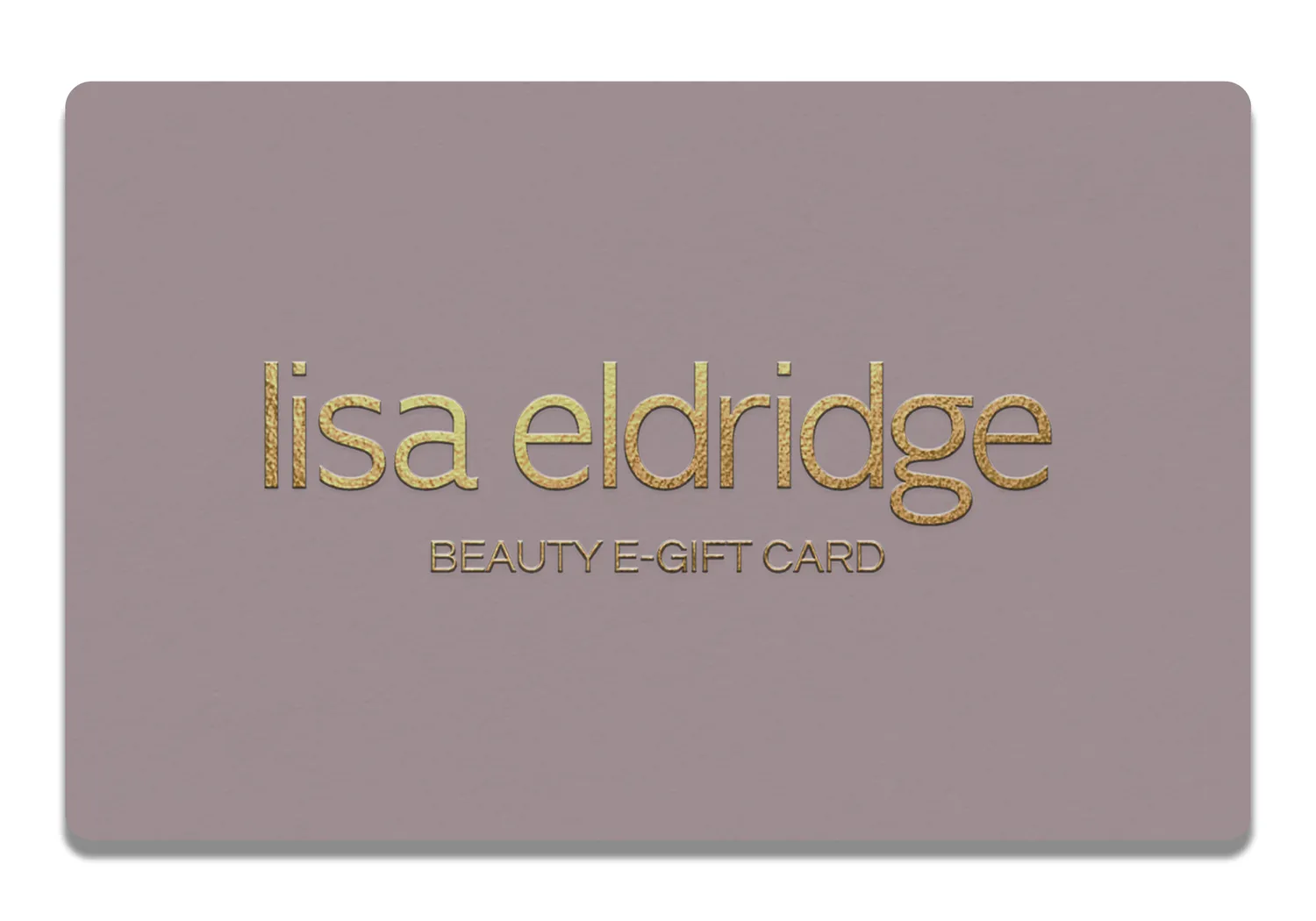 Lisa Eldridge Beauty E-Gift Card carta regalo trucco digitale