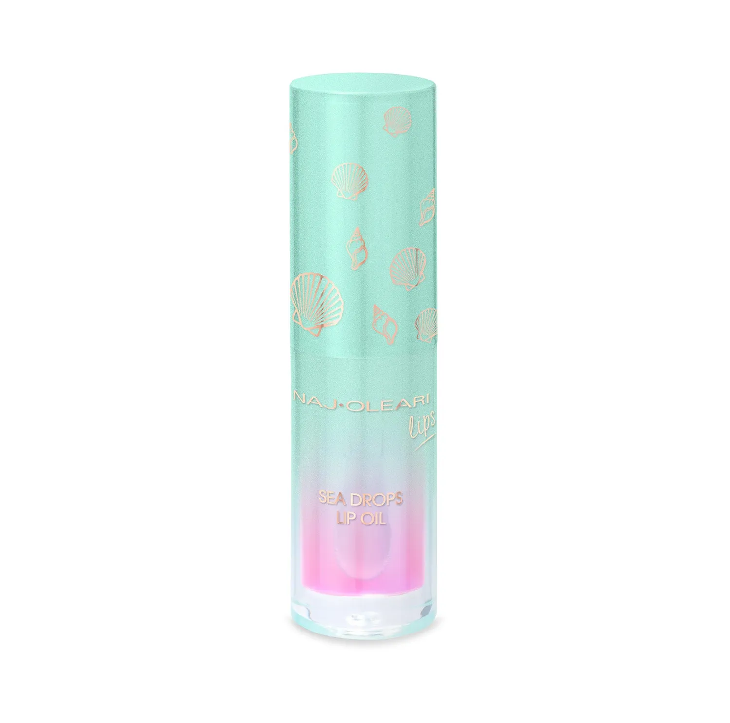 Naj Oleari Sea Drops Lip Oil 01 Blue Lagoon specchio