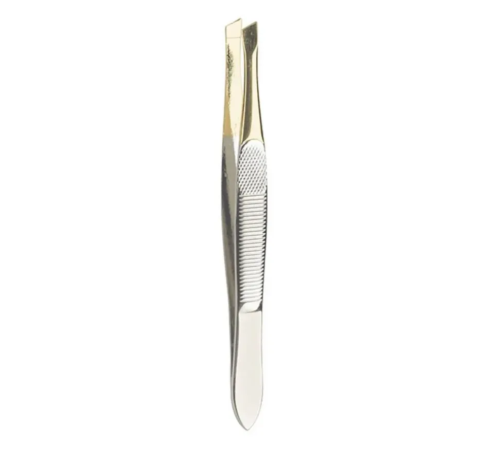 Miss W Pro Pinzetta Obliqua Semi-Dorata Precisione