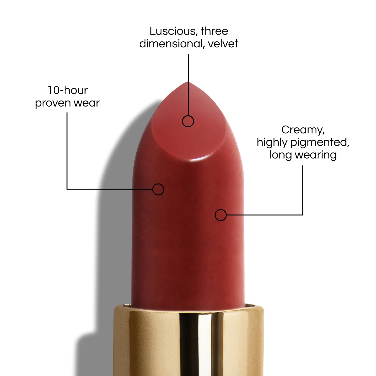 Lisa Eldridge True Velvet Velvet Rain rossetto rosa matte