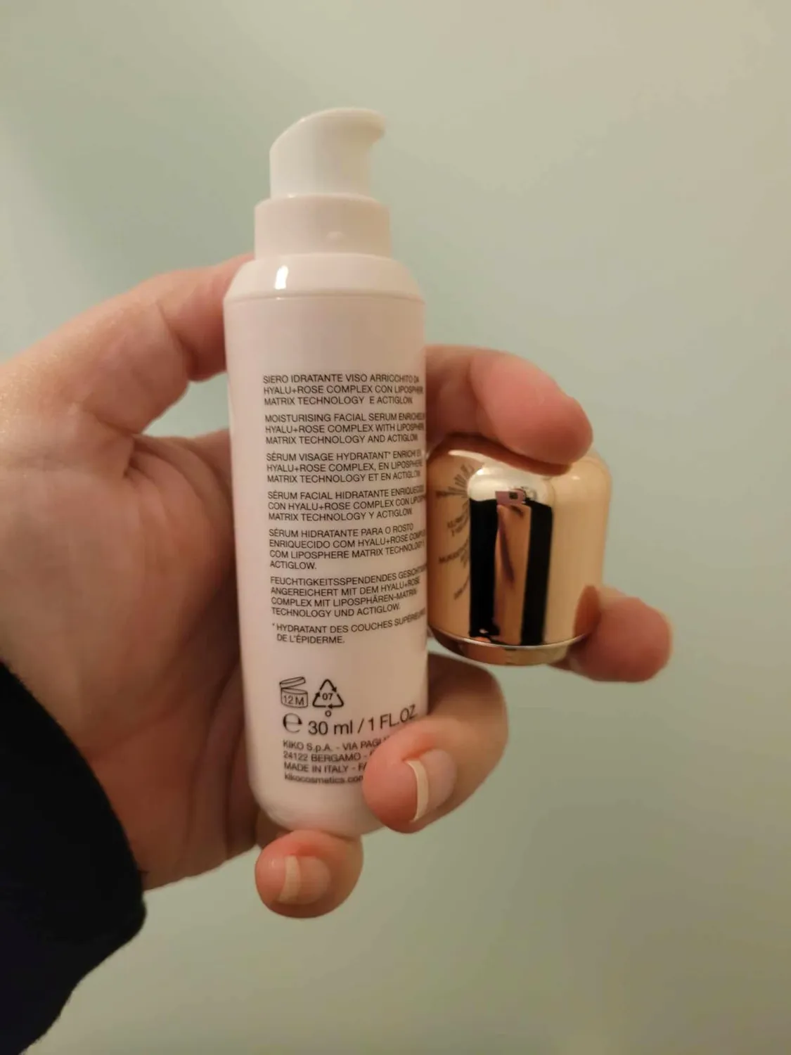 KIKO Hydra Pro Mist spray viso idratante rosa