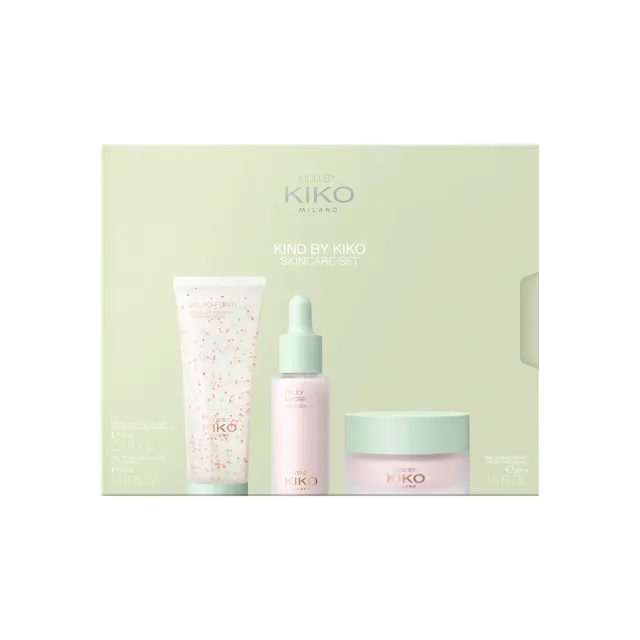 KIKO Kind by Kiko Skincare Set detergente siero crema viso