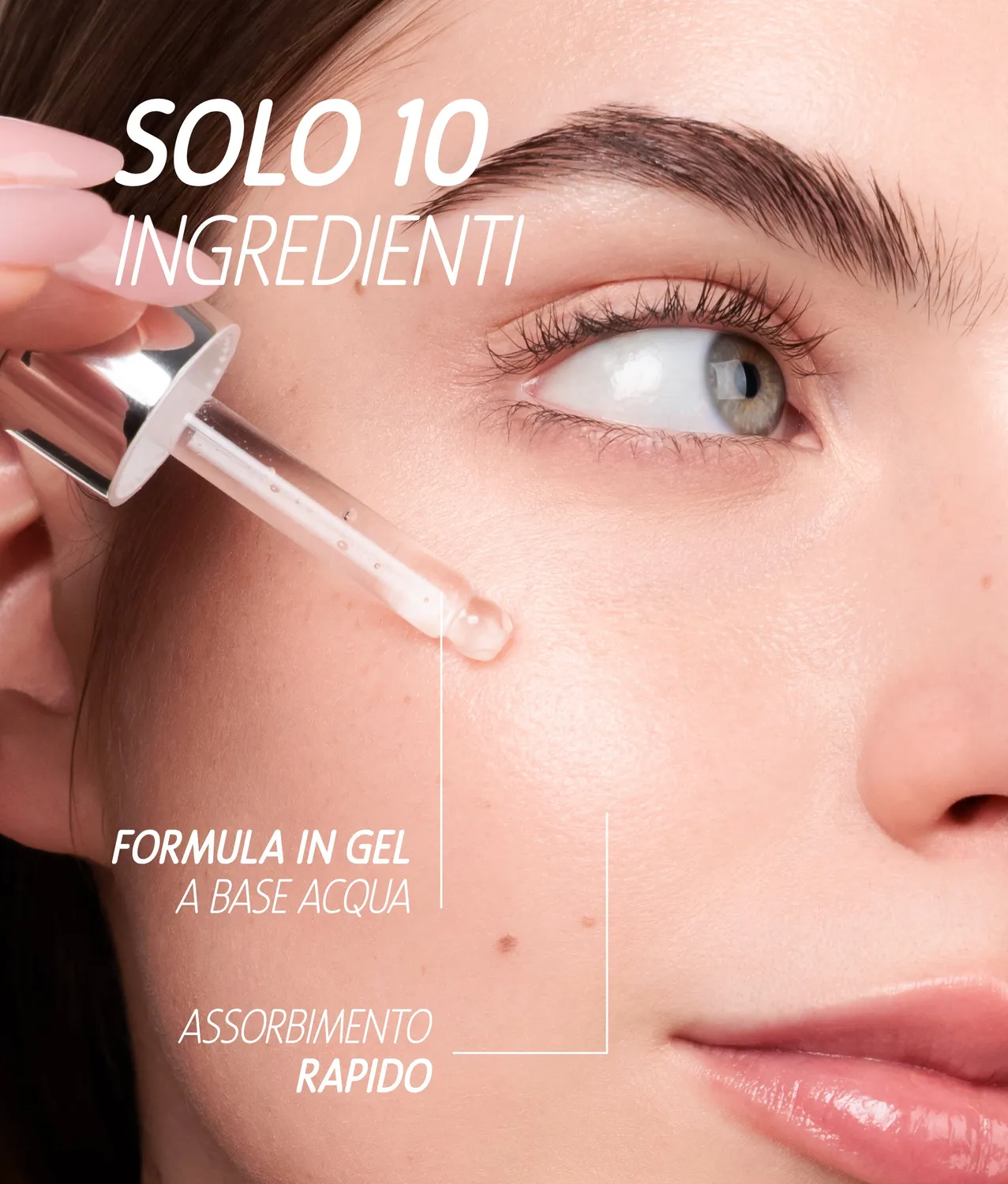 ClioMakeUp +Skin Hydration siero viso idratante acido ialuronico