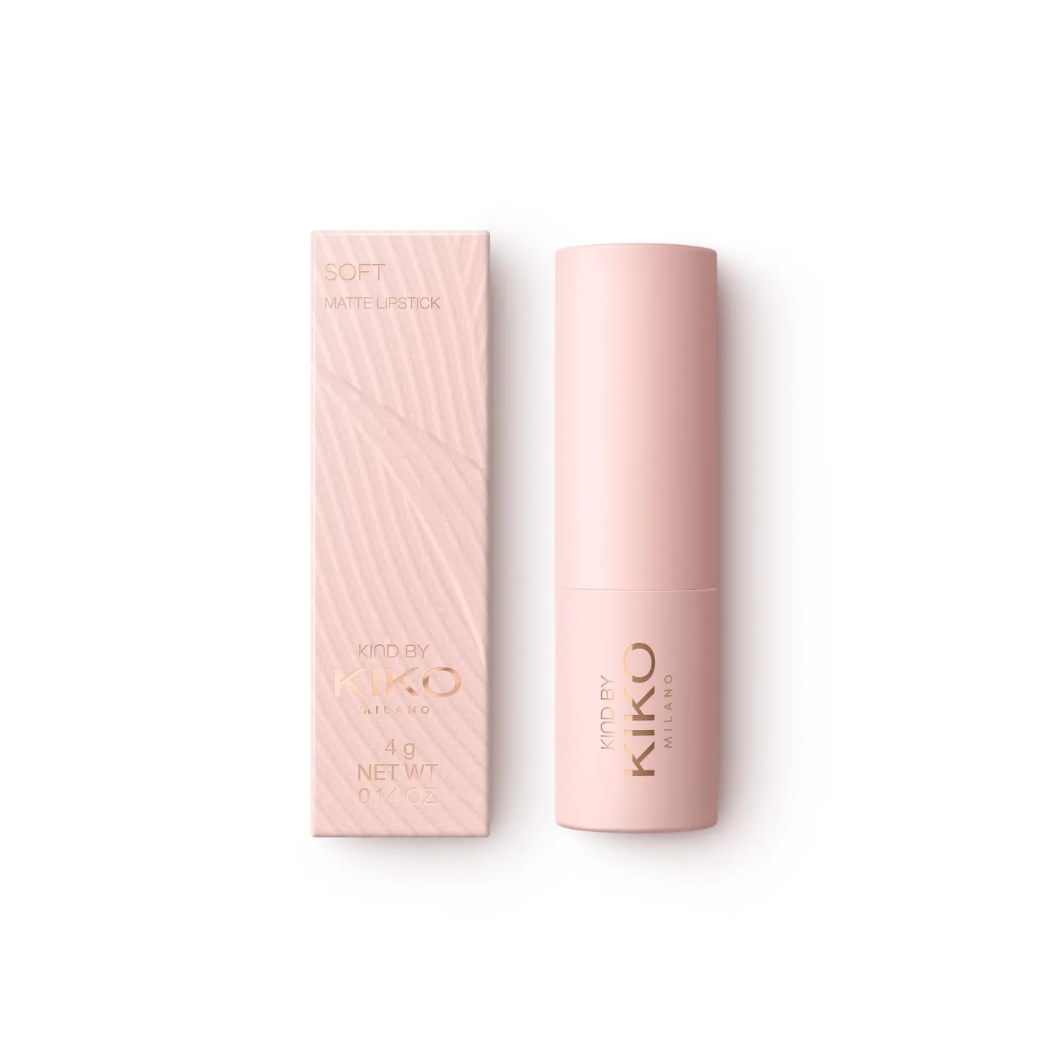 KIKO Kind by KIKO Soft Matte Lipstick 01 rossetto mat nude