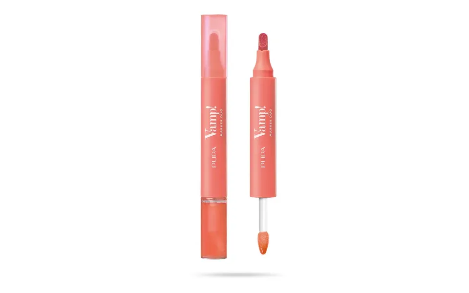 Pupa Vamp! Marker Duo Rossetto 008 Orange Sorbet Ialuronico