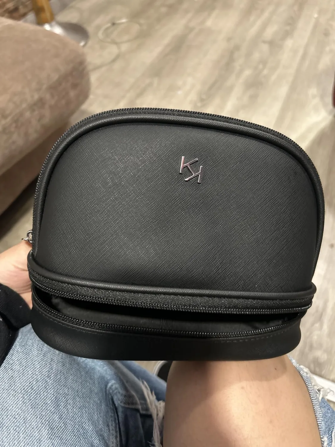 KIKO Milano Beauty Case Big pochette cosmetici grande nylon nero