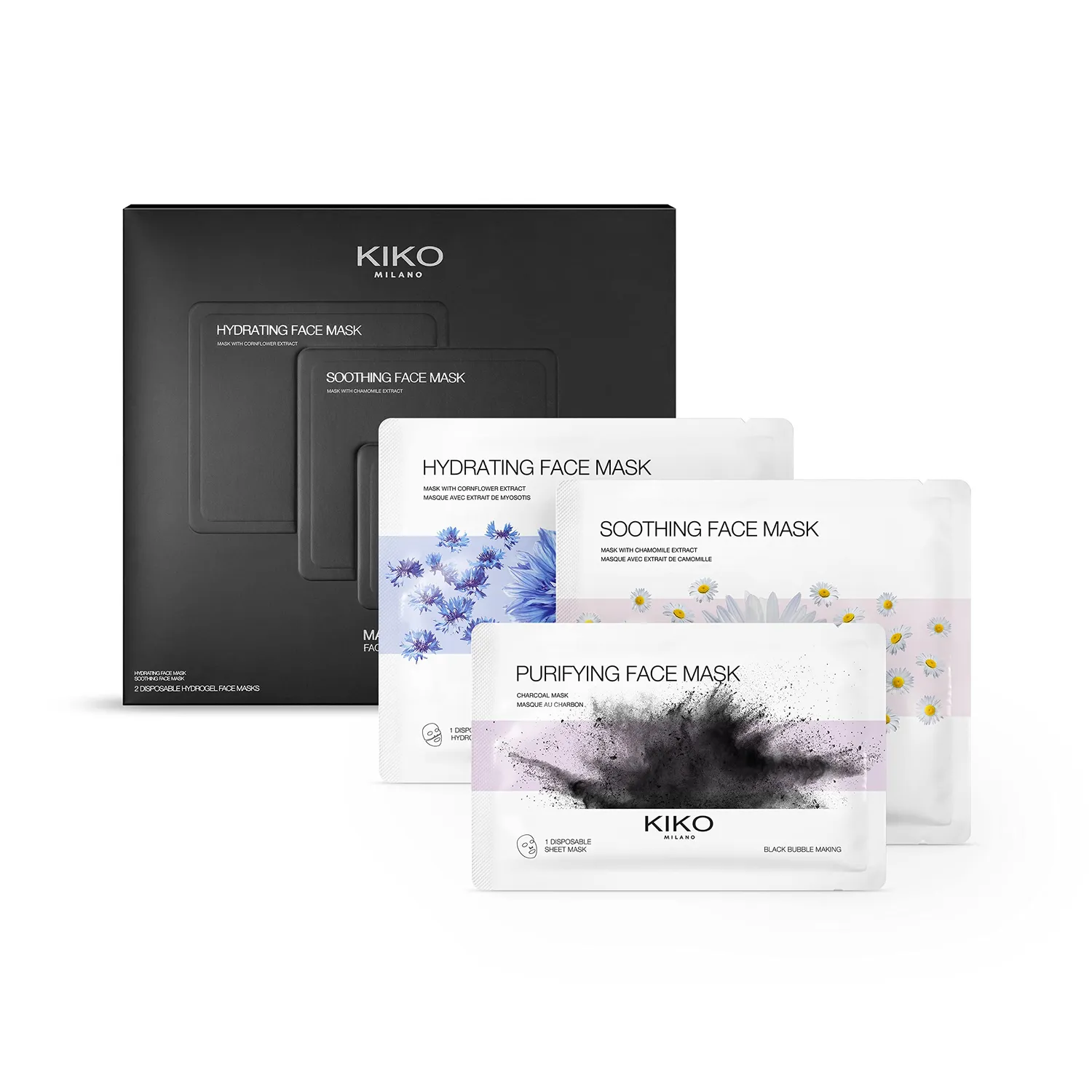 KIKO Milano Glossy Lip Set kit 2 gloss + crema volume