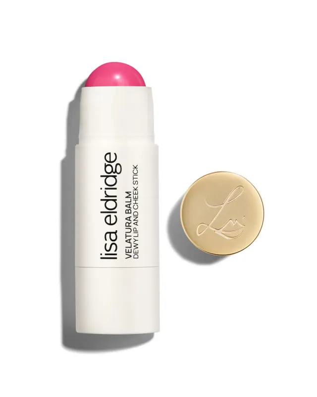 Lisa Eldridge Velatura Stick Meeting The Ex rosa labbra guance