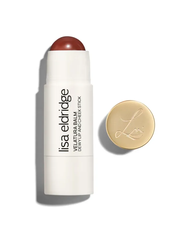 Lisa Eldridge Velatura Cinnamon Bun stick labbra e guance glossy