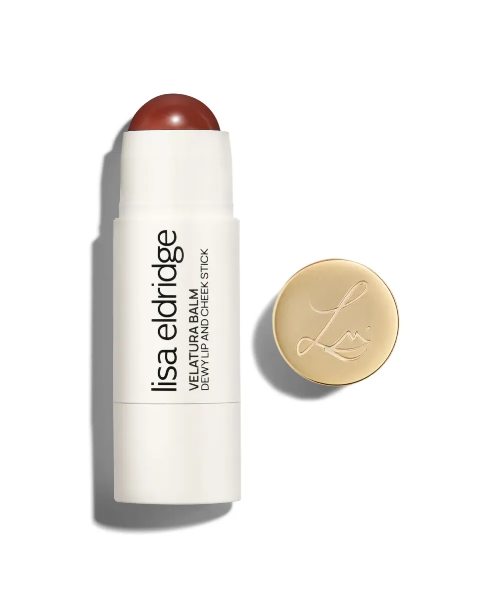 Lisa Eldridge Velatura Cinnamon Bun stick labbra e guance glossy