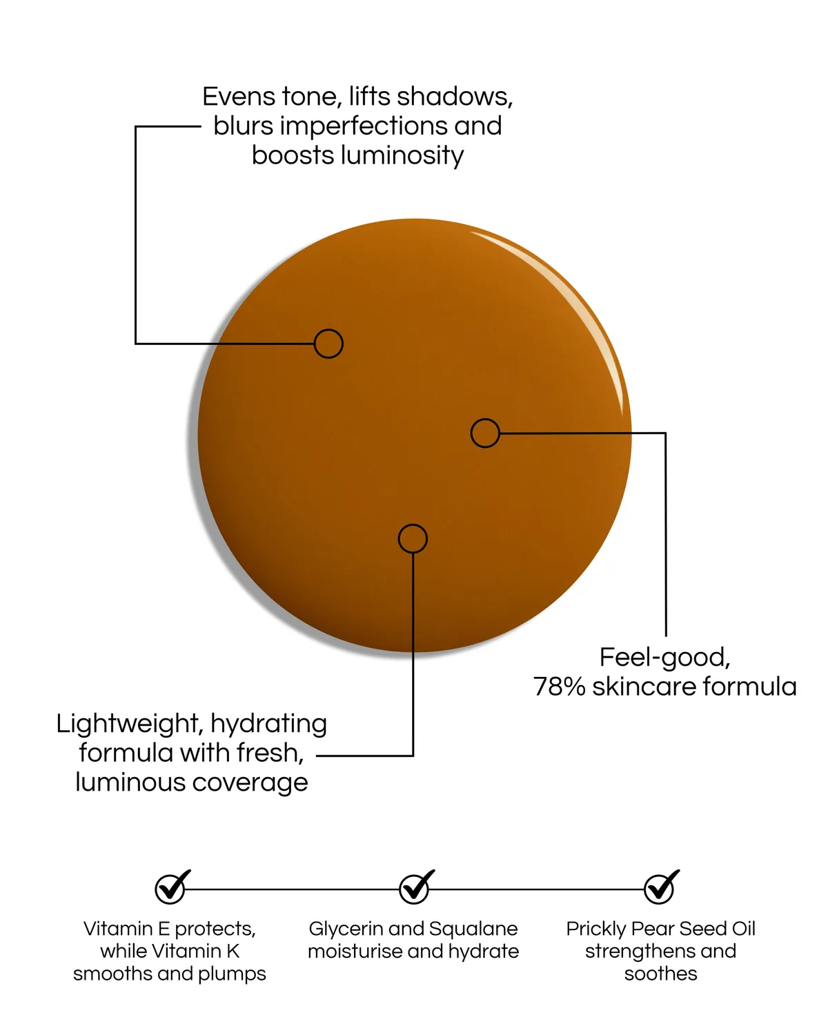 Lisa Eldridge Seamless T14 skin tint luminosa