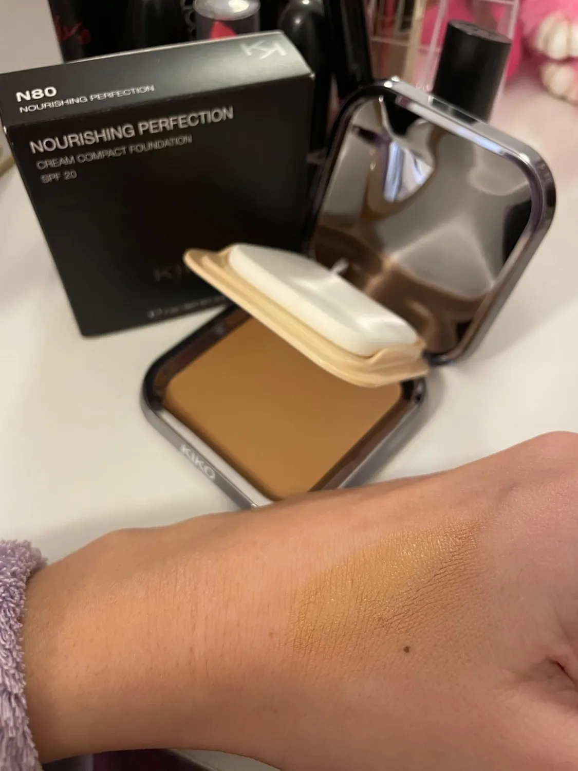 KIKO Nourishing Perfection Cream fondotinta N80 Neutral 80