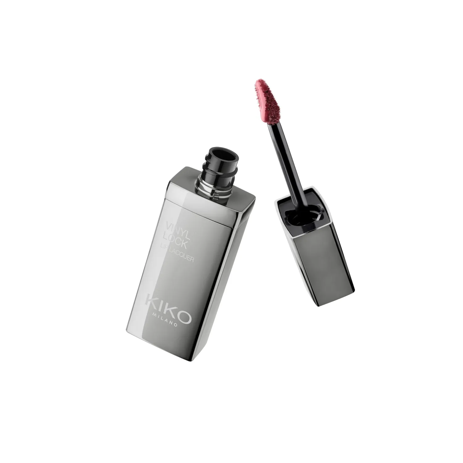 KIKO Vinyl Lock Lip Lacquer 03 rossetto liquido Coral Sketch vinilico