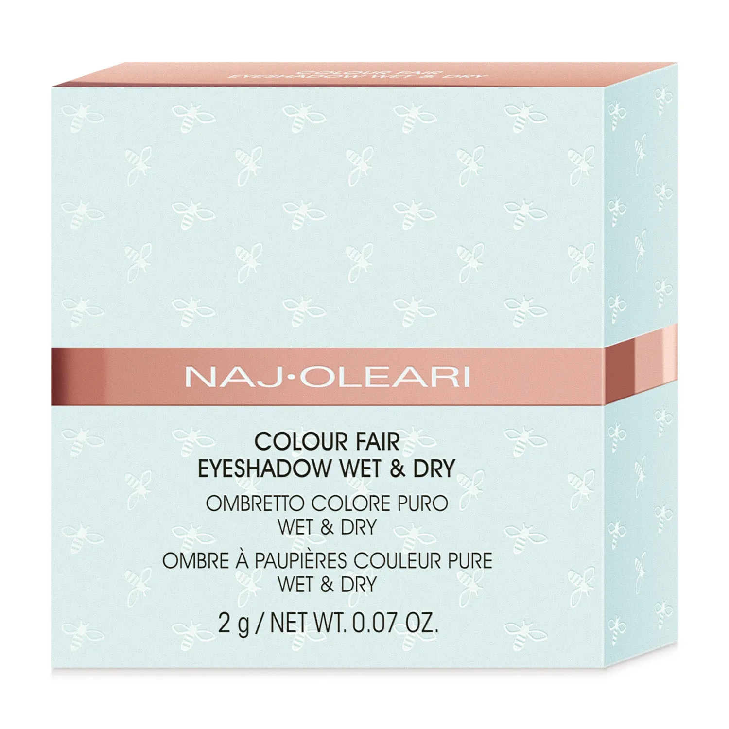 Naj Oleari Colour Fair Eyeshadow Wet & Dry ombretto 01 Neve Perlata