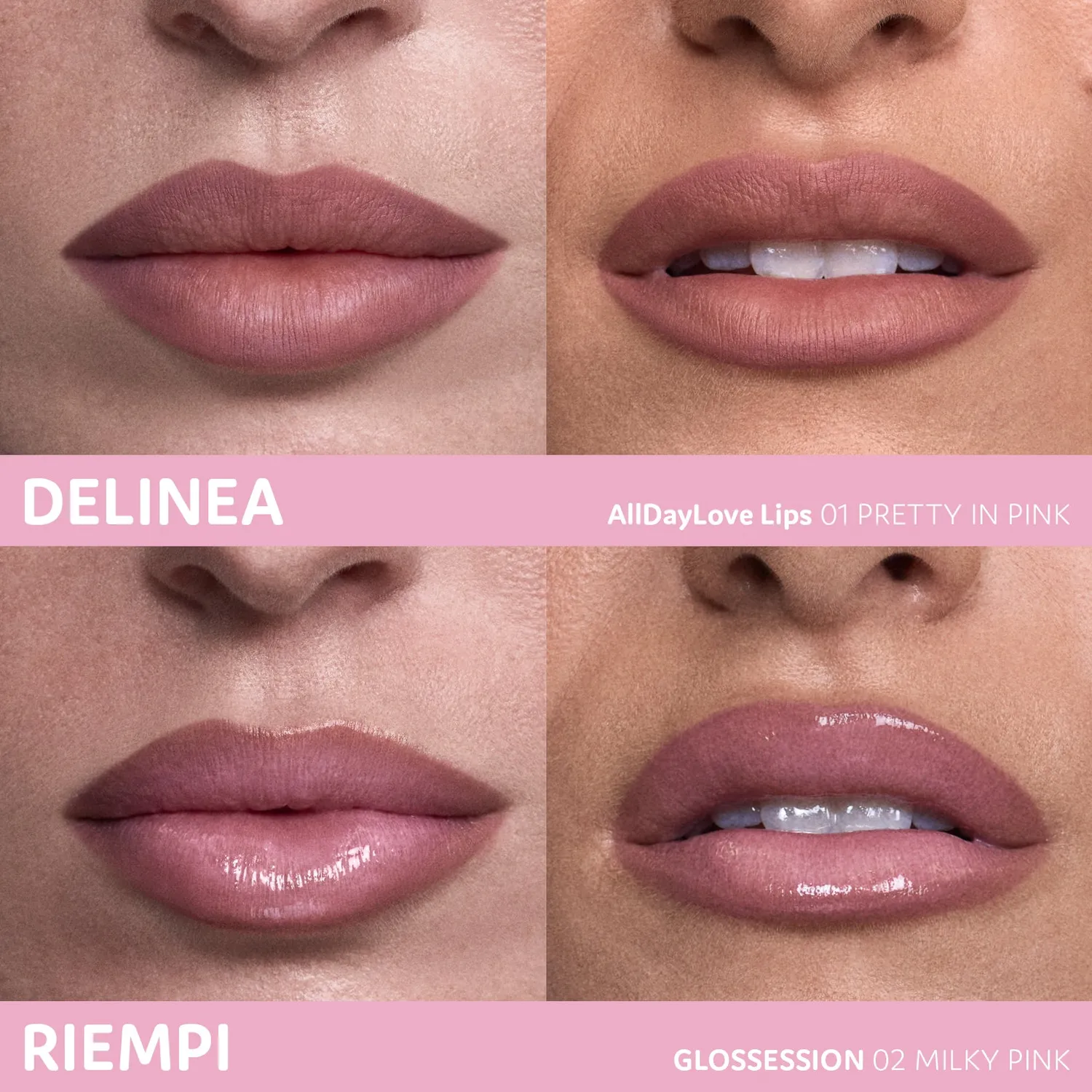 ClioMakeUp Beauty League Lip Kit 03 kit labbra rosa