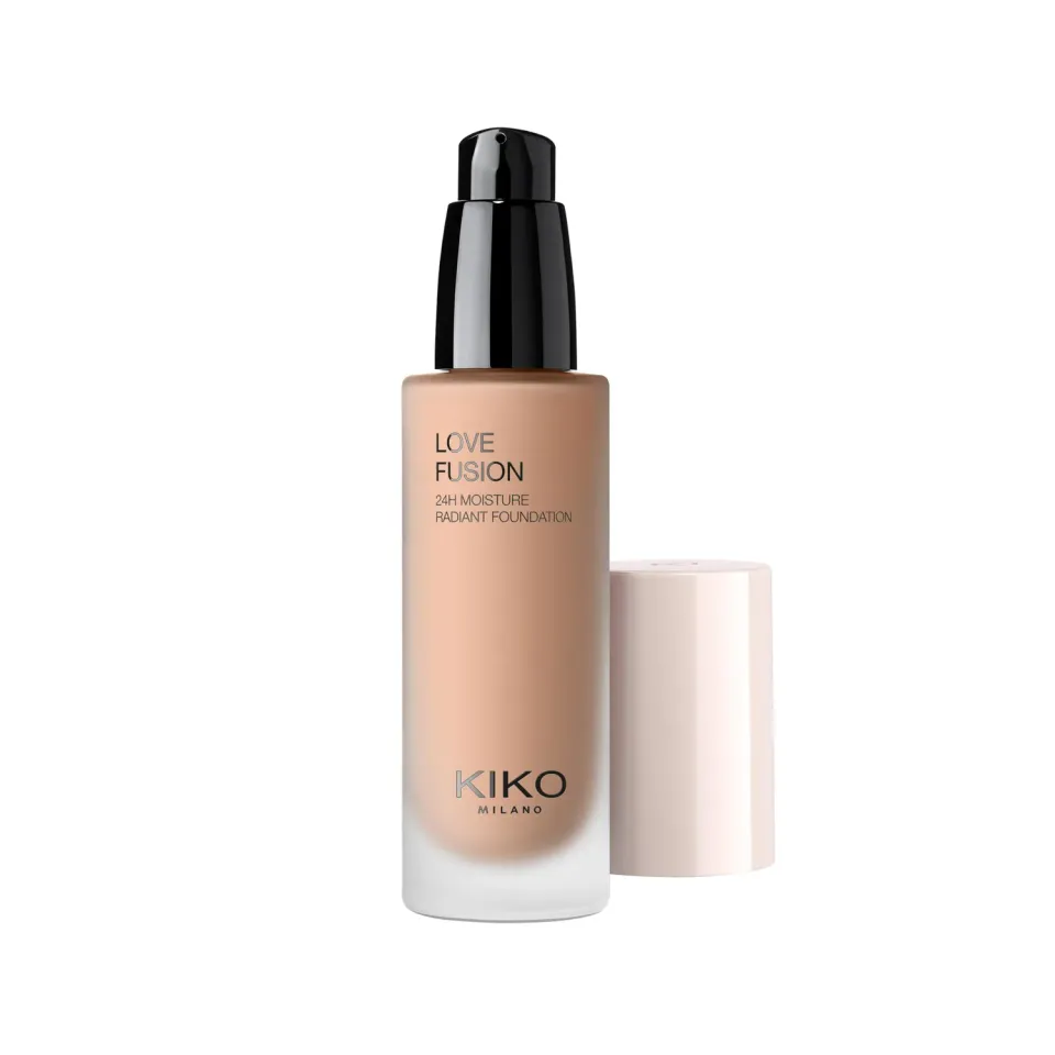 KIKO Love Fusion 24H Moisture Radiant Foundation 5.5WR fondotinta luminoso