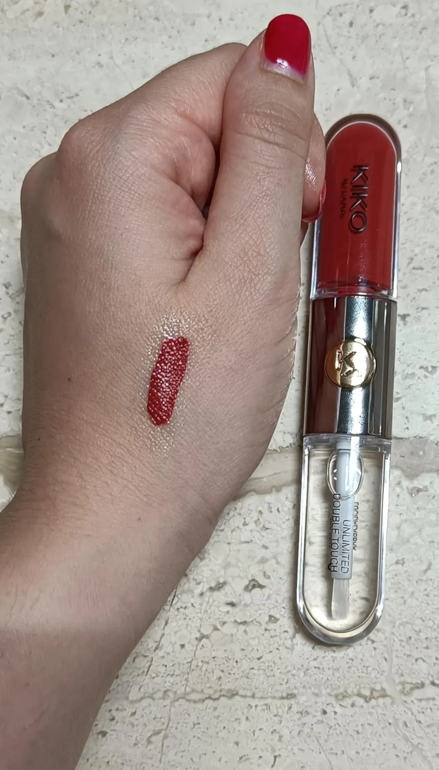 KIKO Milano Unlimited Double Touch 103 Rossetto Liquido Natural Rose 12 Ore