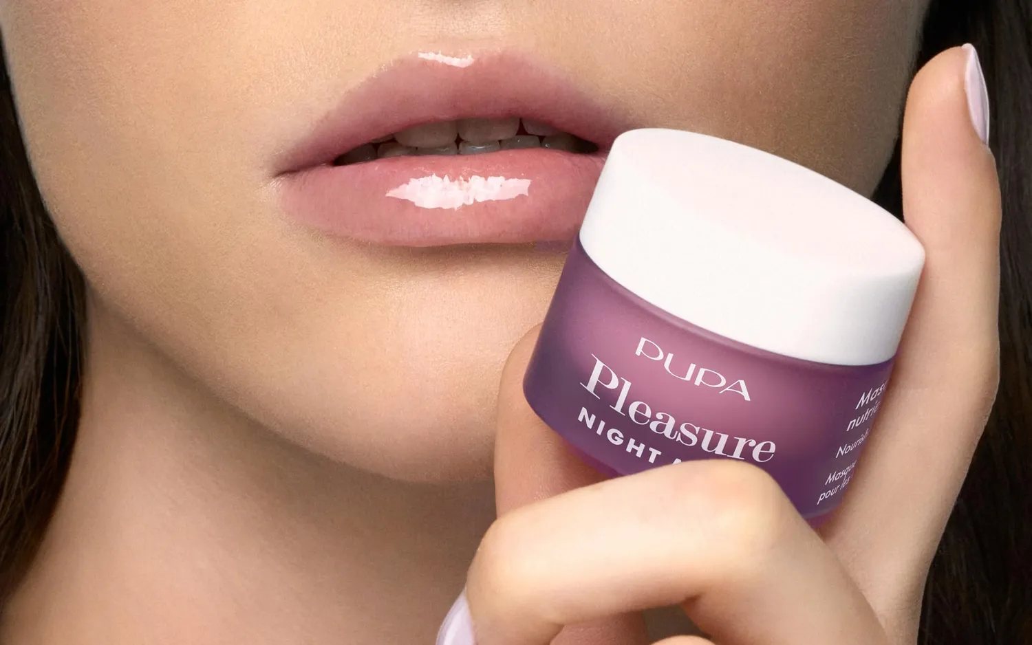 Pupa Pleasure Night Mask Maschera Labbra Mirtillo Riparatrice