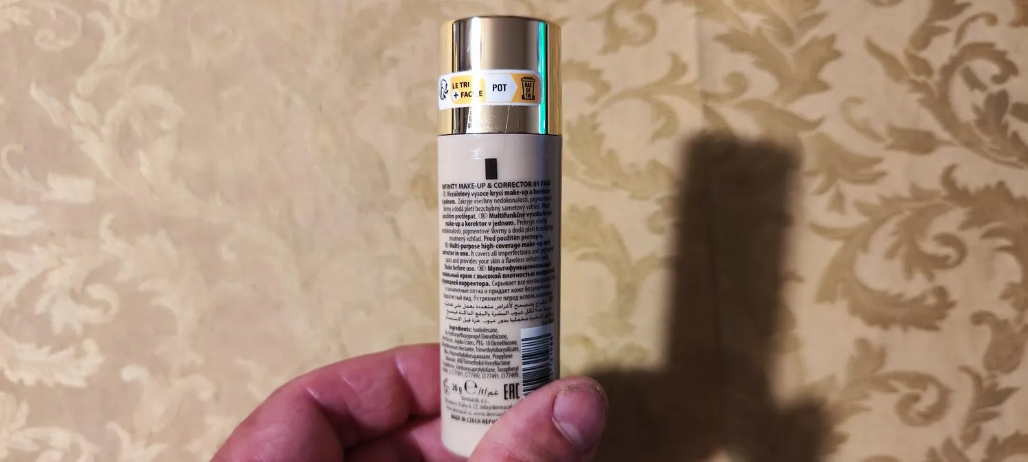 Dermacol Invisible cipria fissante trasparente 13 g no.1 opaca