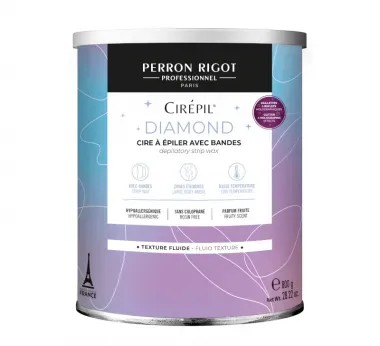 Miss W Pro Diamond cera depilatoria viola olografica 800 g
