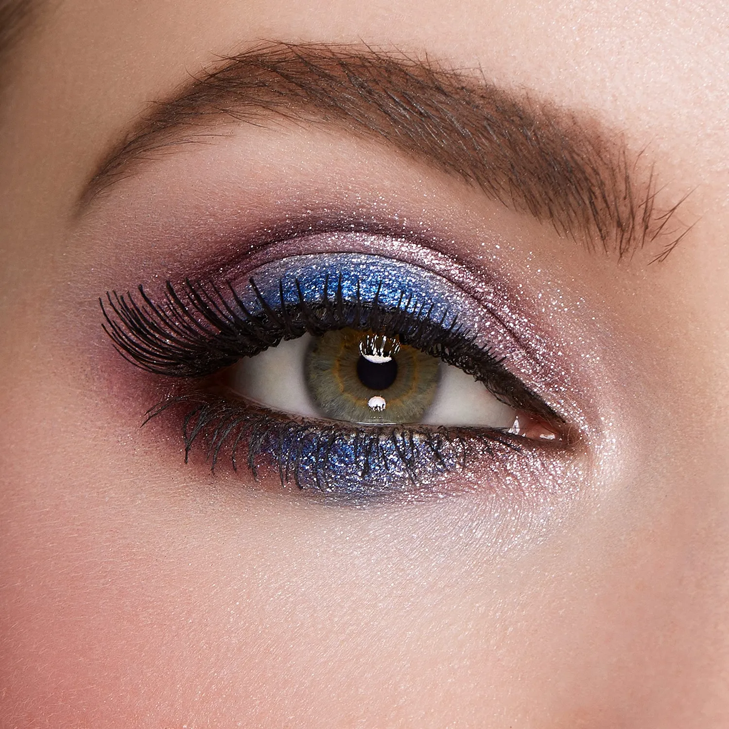 KIKO Glitter Shower Eyeshadow 12 ombretto glitter blu mare