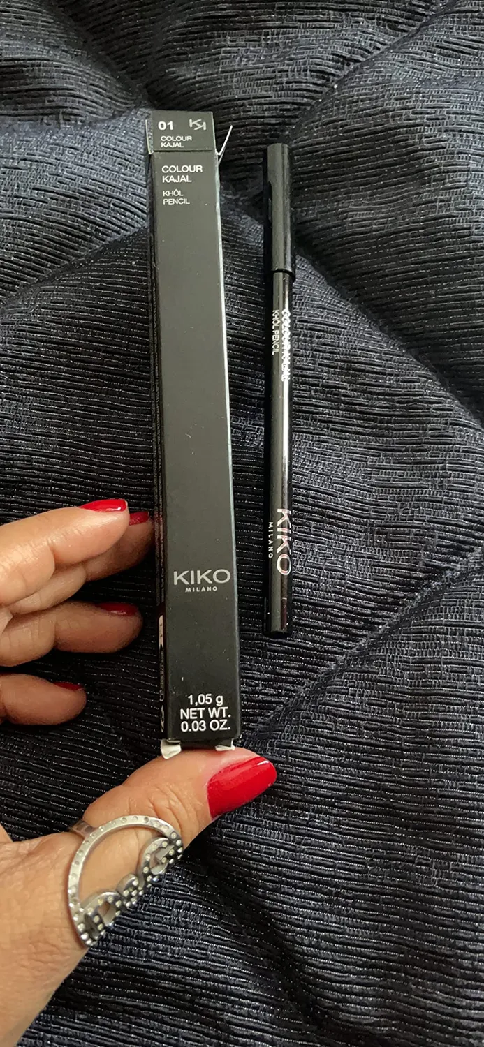 KIKO Colour Kajal 01 matita occhi nera khol