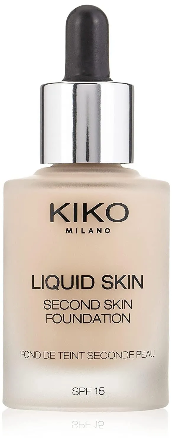 KIKO Liquid Skin Second Skin fondotinta Neutral Gold 100