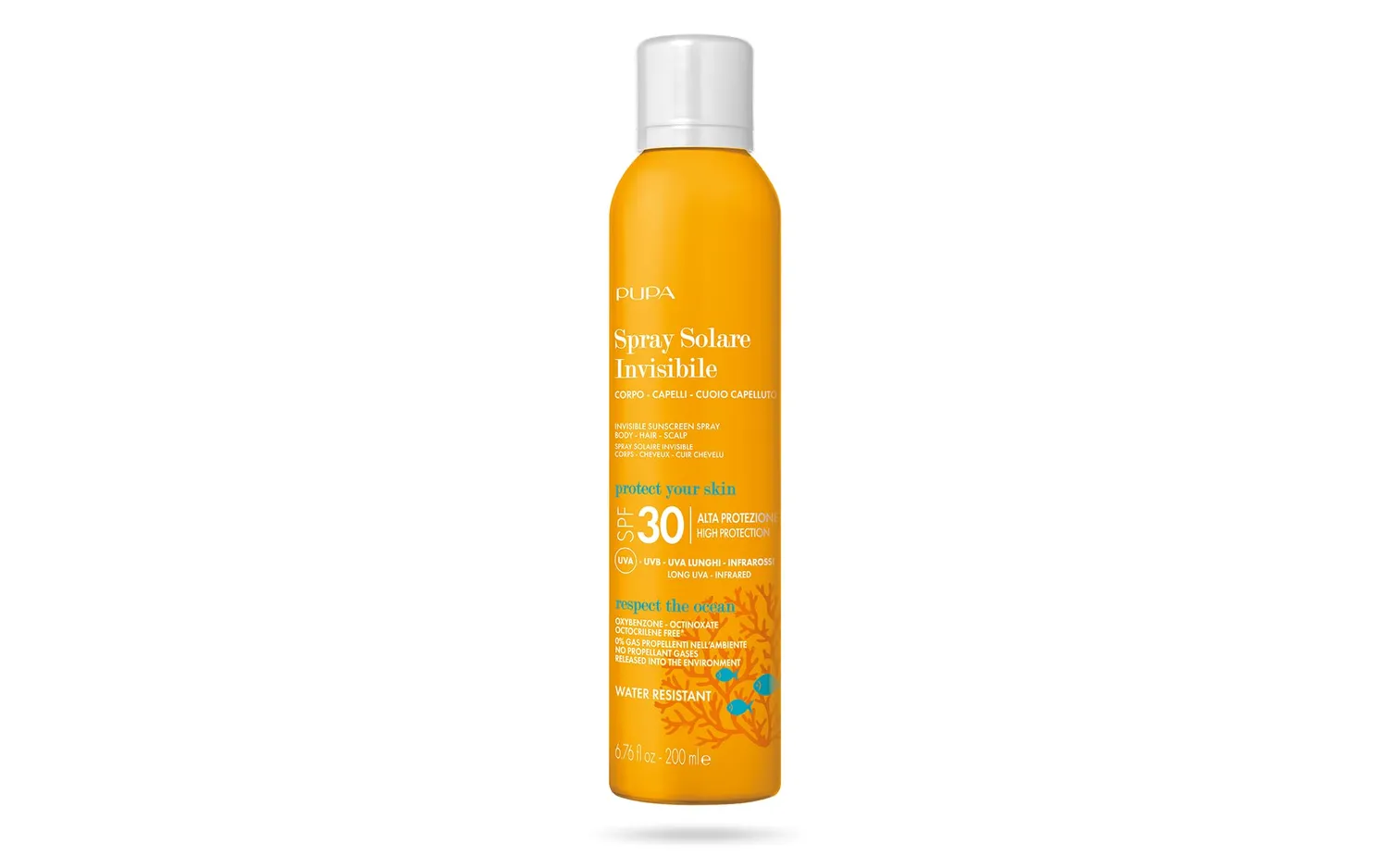 Pupa Milano Spray Invisibile SPF 15 solare corpo 200 ml