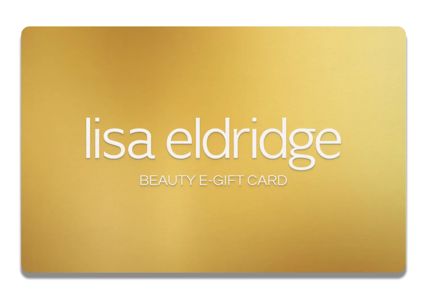 Lisa Eldridge Beauty E-Gift Card carta regalo trucco digitale